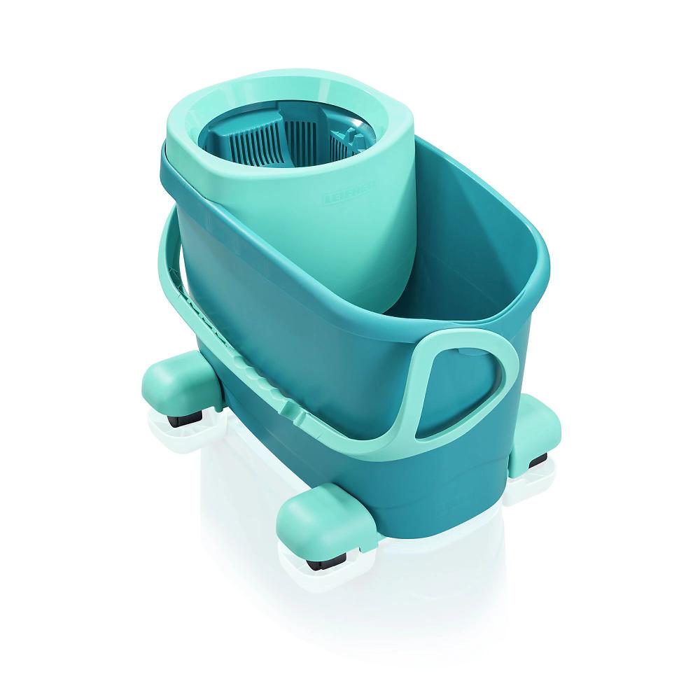 QVC Leifheit Set Set Lavapavimenti Sistema Centrifuga Con Secchio