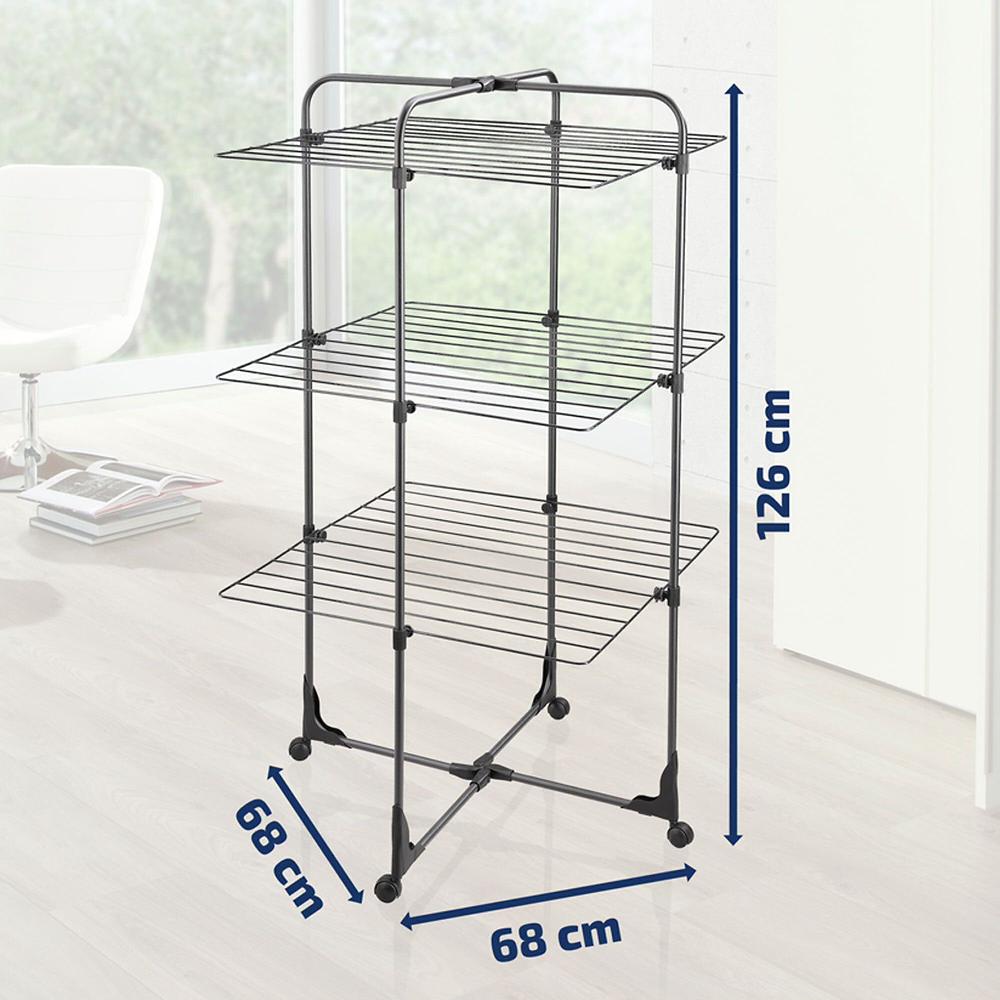 QVC Leifheit Stendibiancheria A Torre Con Griglie Ripiegabili