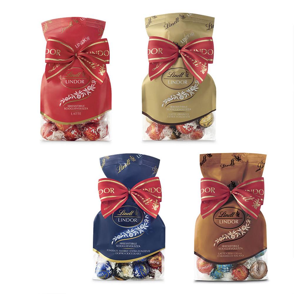 QVC Lindt 4 Confezioni Di Praline Lindor Gusti Assortiti