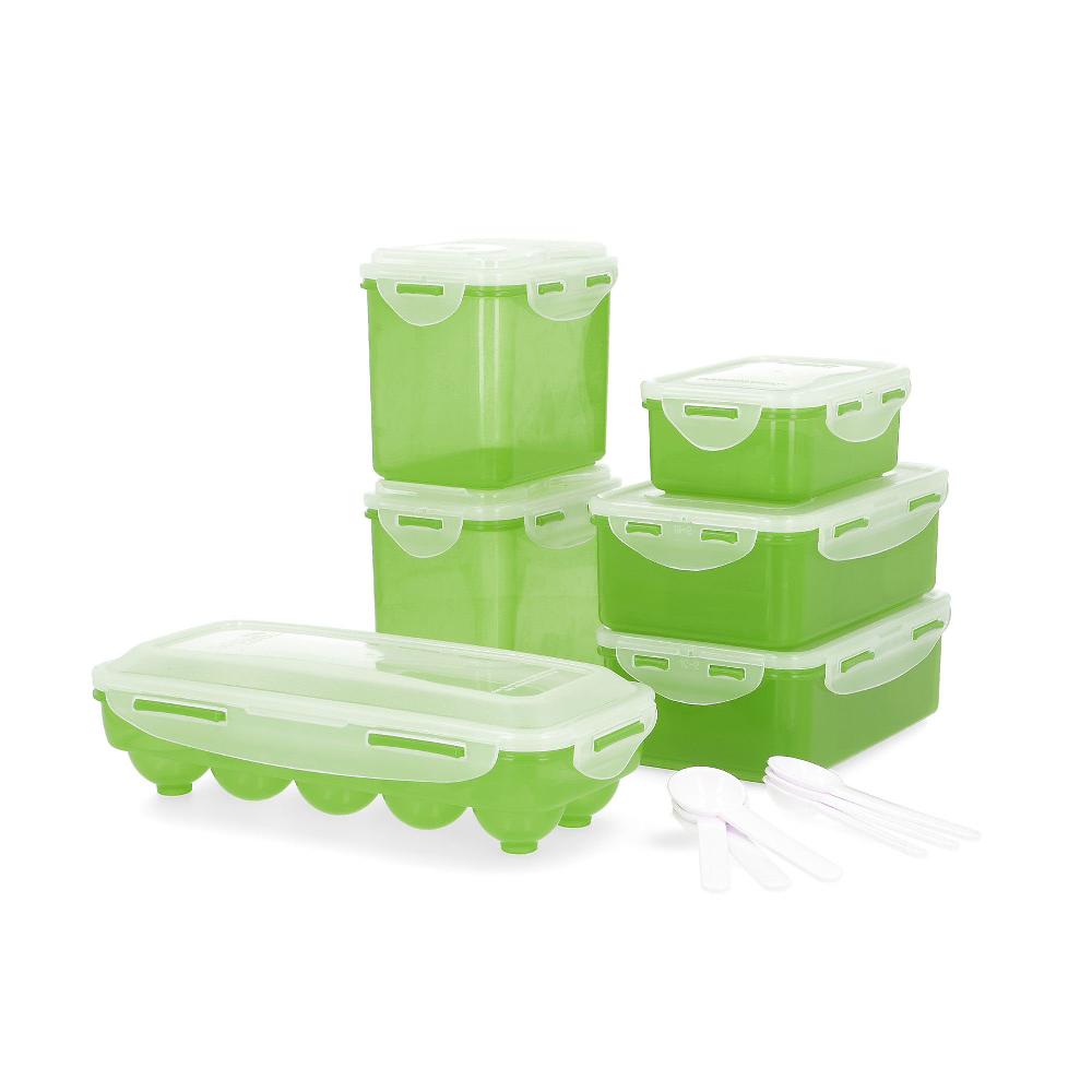 QVC LockNLock Set 6 contenitori per alimenti con coperchi