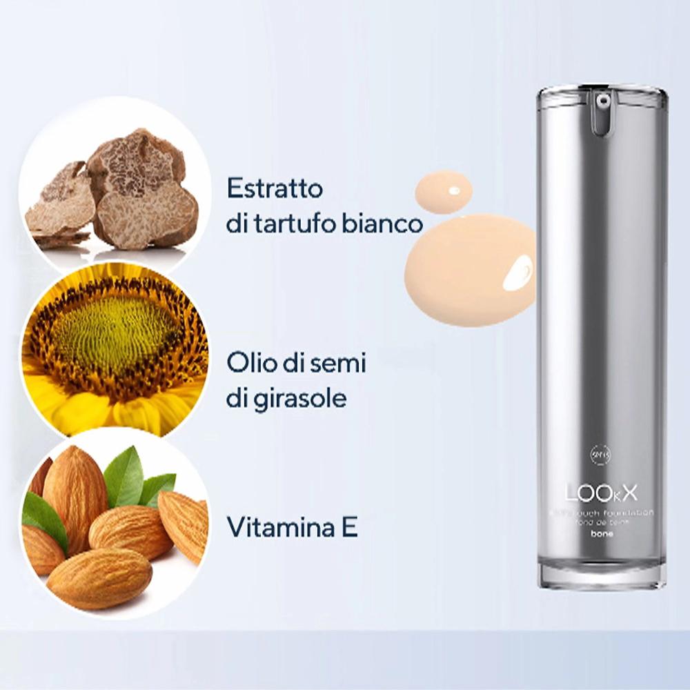 QVC LOOKX Fondotinta Liquido Effetto Idratante Silky Touch