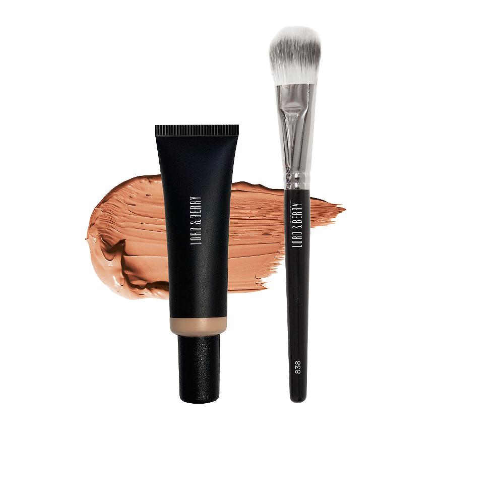 QVC Lord & Berry Fondotinta liquido On Stage con pennello