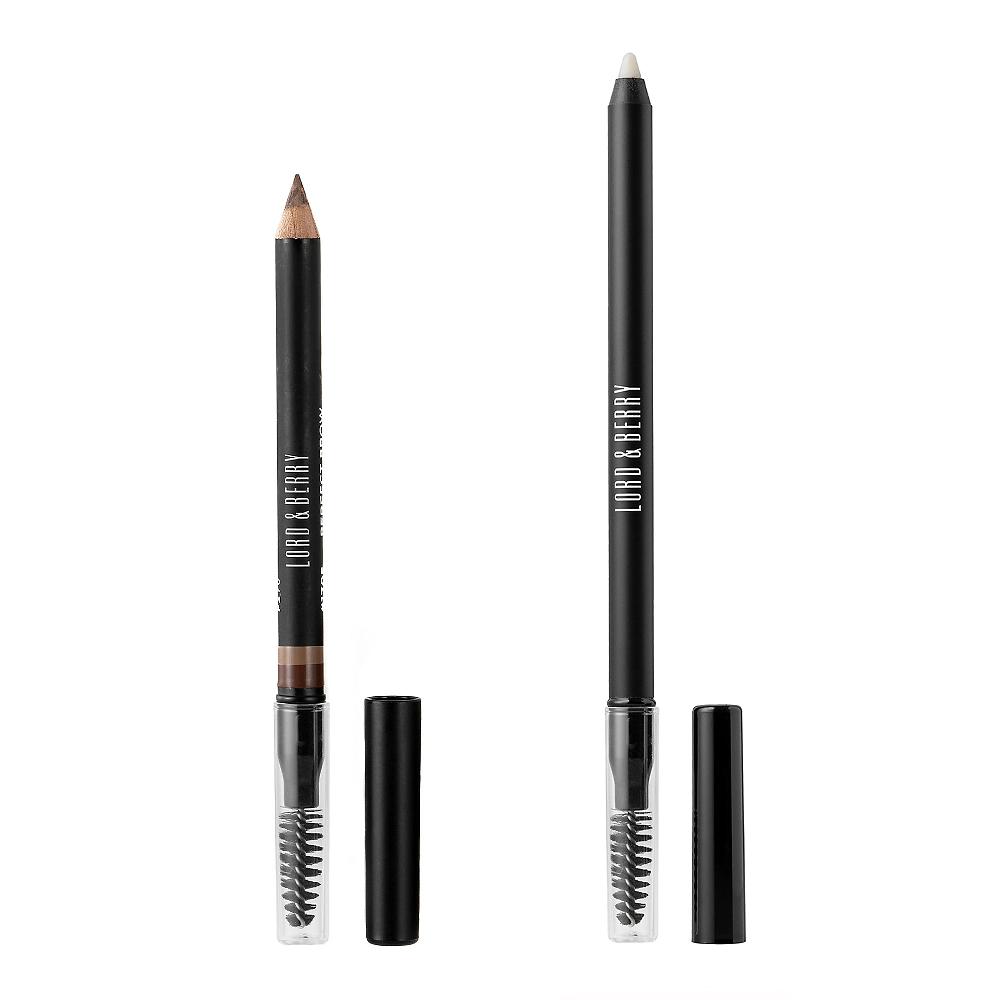 QVC Lord & Berry Kit sopracciglia: matita e penna con spazzolino