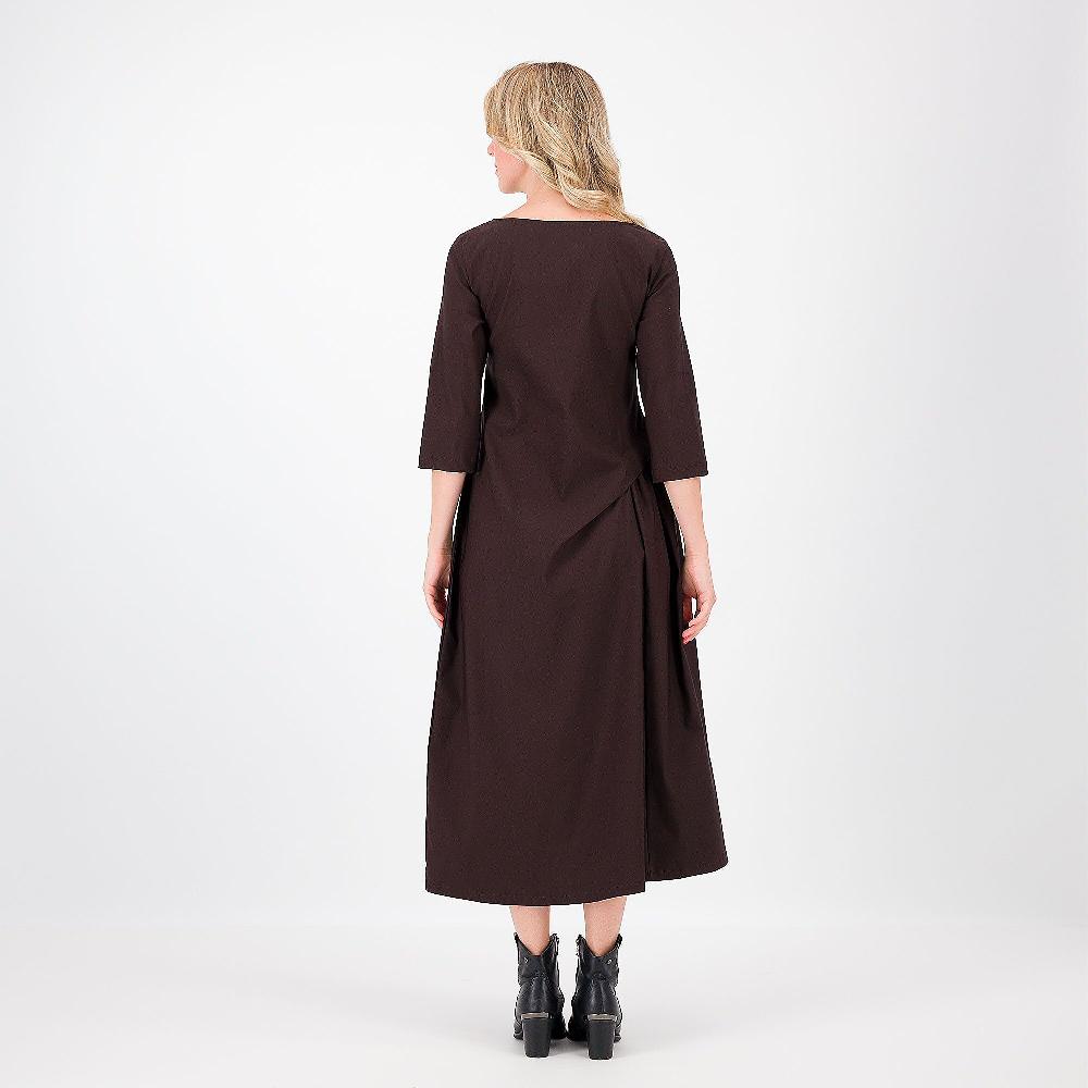 QVC LUCREZIA SCIORTINO Abito Lungo In Tessuto Super-stretch