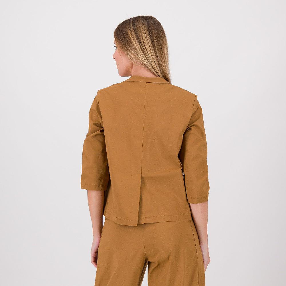 QVC LUCREZIA SCIORTINO Blazer A Un Bottone In Tessuto Super Stretch