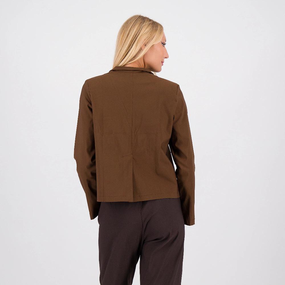 QVC LUCREZIA SCIORTINO Blazer A Un Bottone In Tessuto Super Stretch