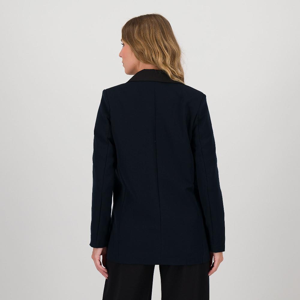 QVC Lucrezia Sciortino Blazer Con Collo A Scialle In Taffetà