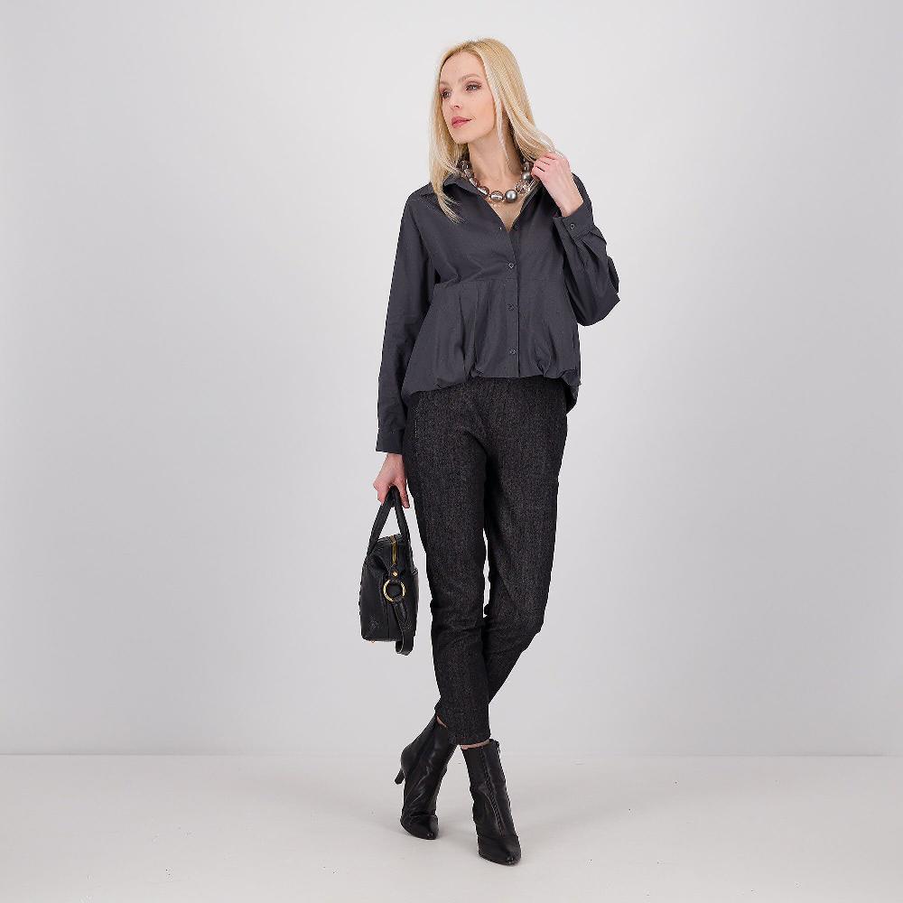 QVC LUCREZIA SCIORTINO Camicia In Popeline A Maniche Lunghe