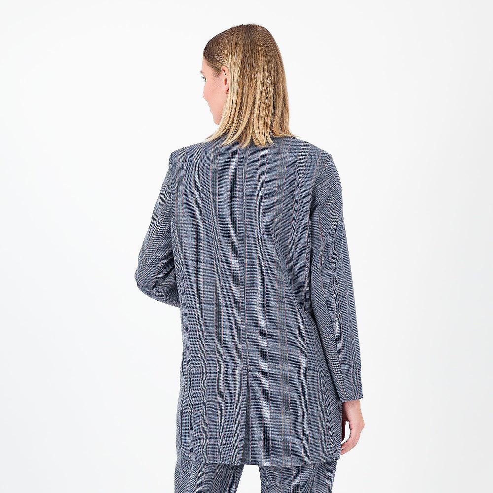 QVC LUCREZIA SCIORTINO Giacca Blazer In Principe Di Galles