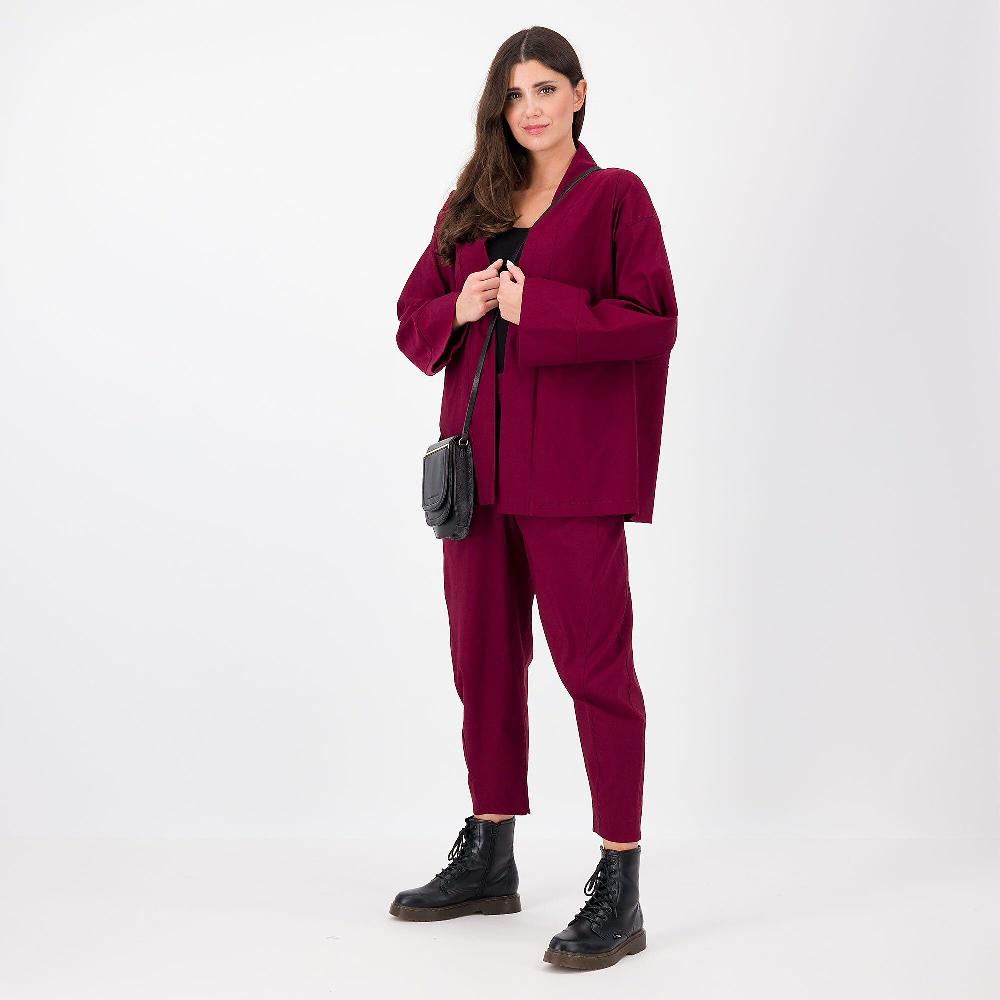 QVC LUCREZIA SCIORTINO Giacca In Tessuto Super-stretch Linea Kimono