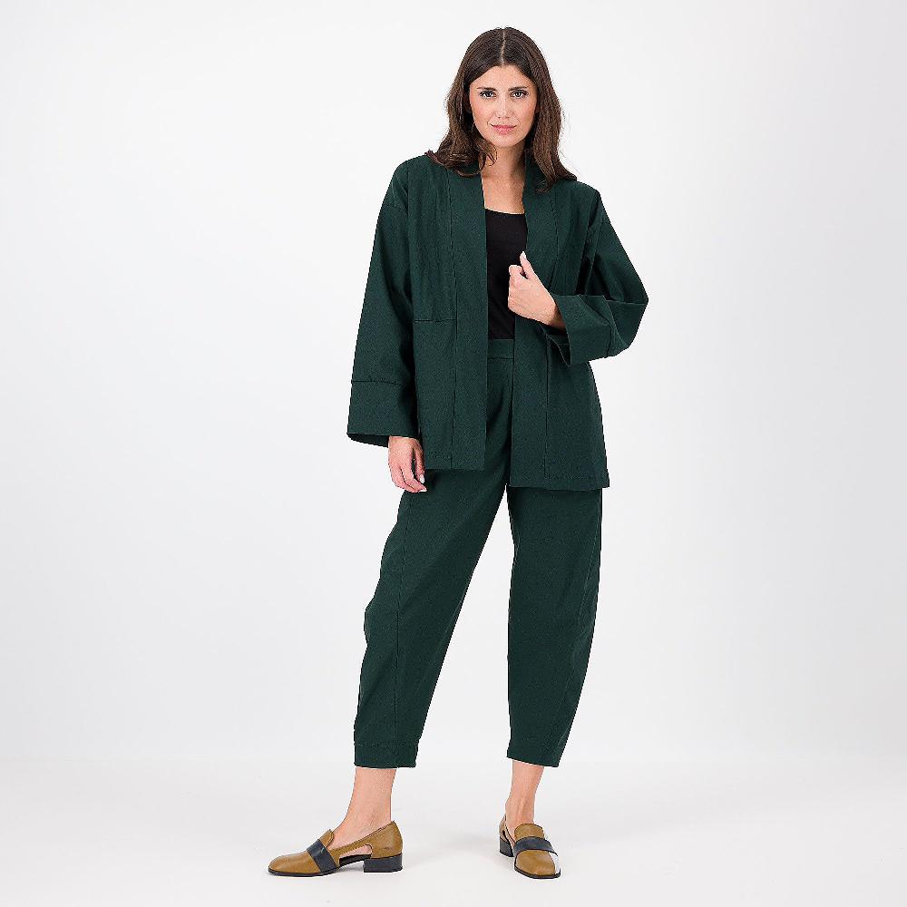 QVC LUCREZIA SCIORTINO Giacca In Tessuto Super-stretch Linea Kimono