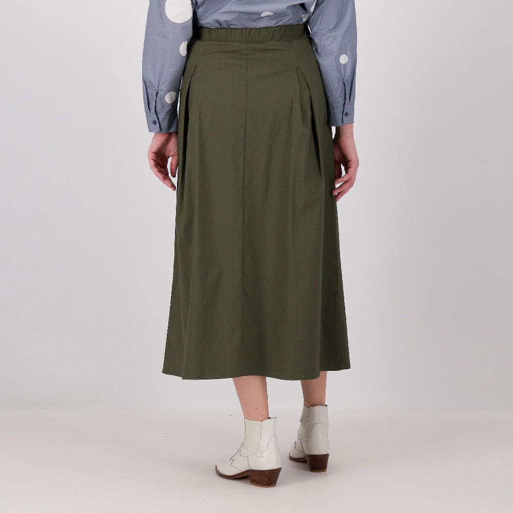 QVC LUCREZIA SCIORTINO Gonna In Tessuto Super-stretch Con Pieghe