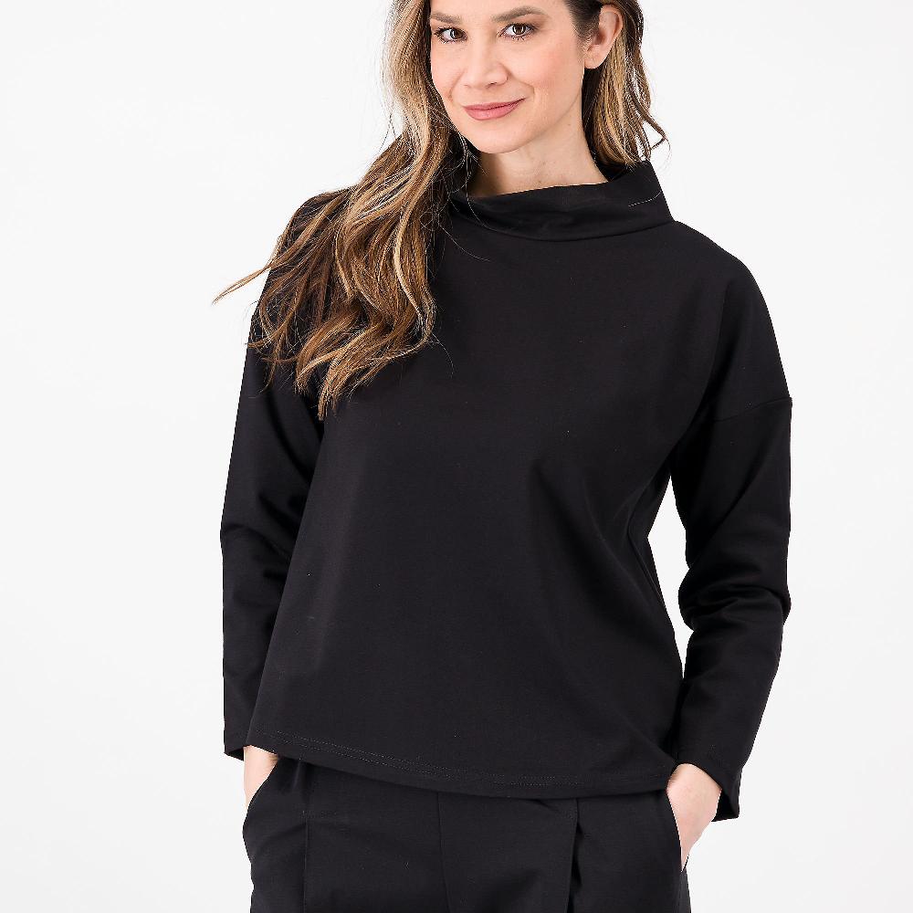 QVC LUCREZIA SCIORTINO Maglia Collo Cratere In Punto Milano