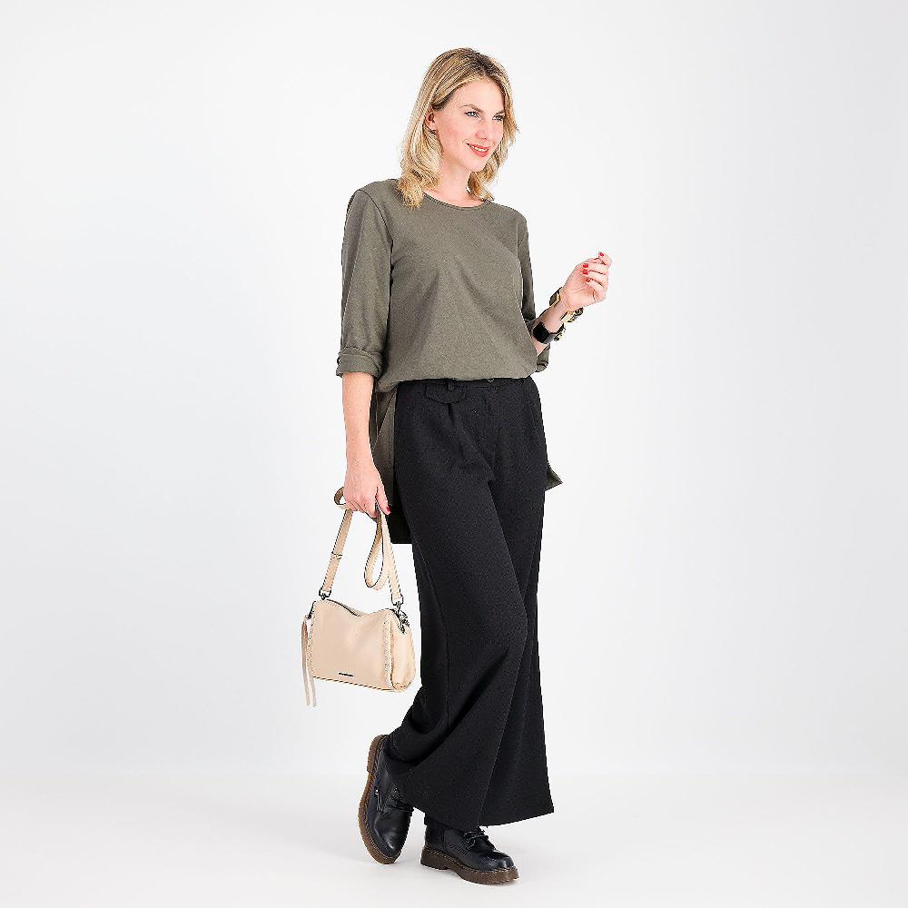 QVC LUCREZIA SCIORTINO Maglia In Jersey Di Misto Cotone Con Spacchi