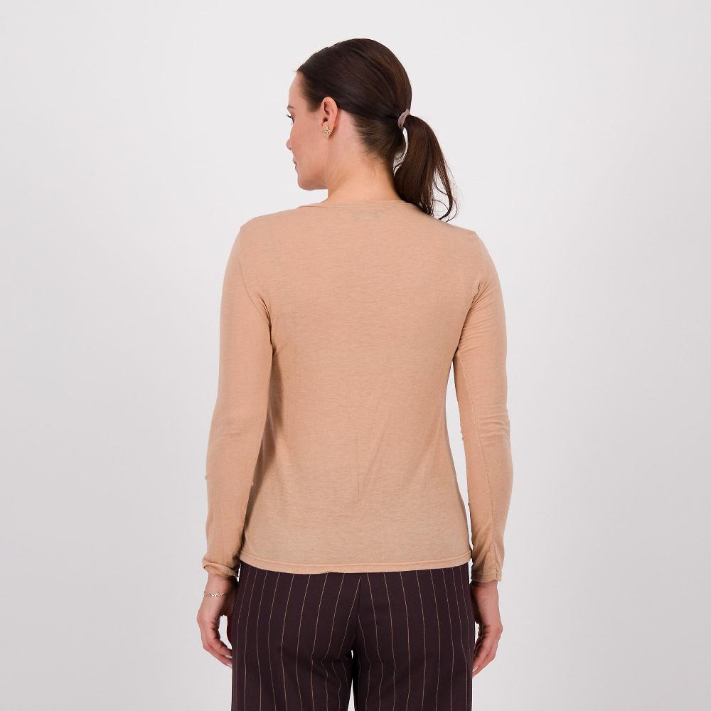 QVC LUCREZIA SCIORTINO Maglia In Micro Modal Scollo Tondo