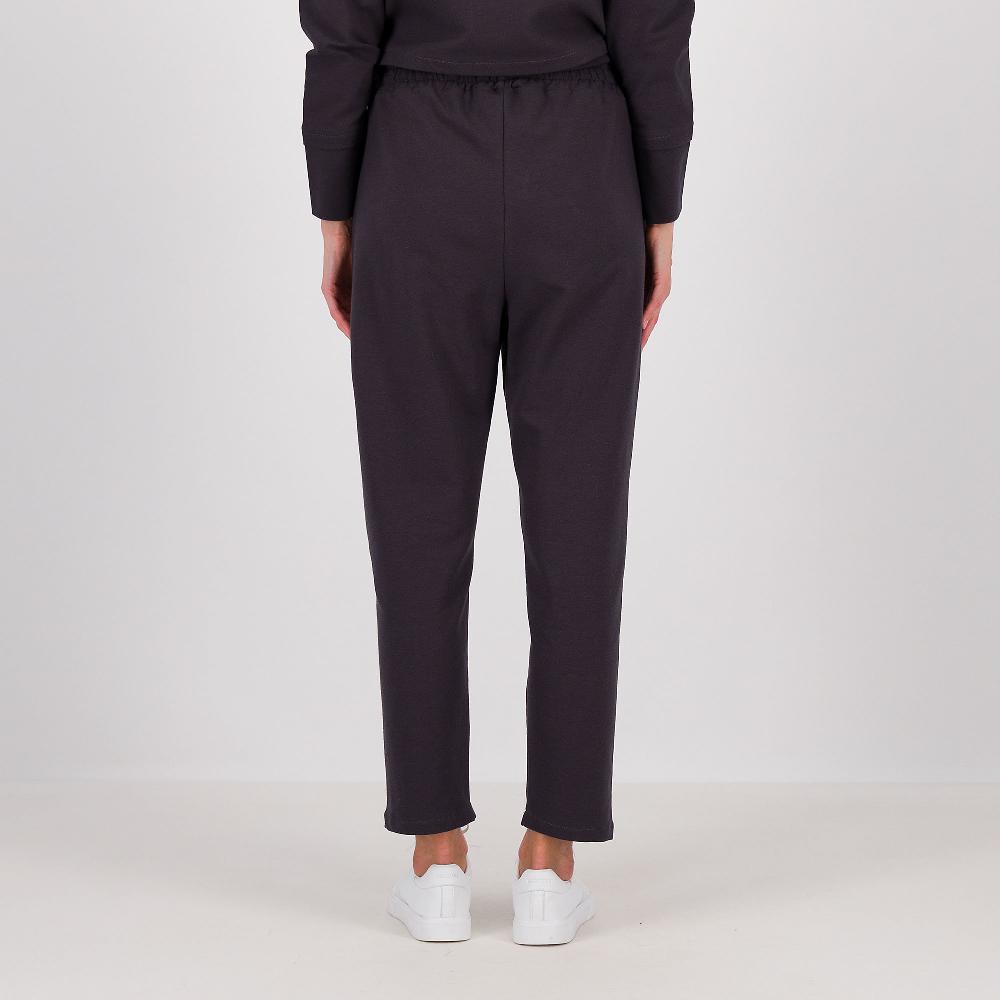 QVC Lucrezia Sciortino Pantaloni A Carota In Felpa Con Tasche Basse Davanti