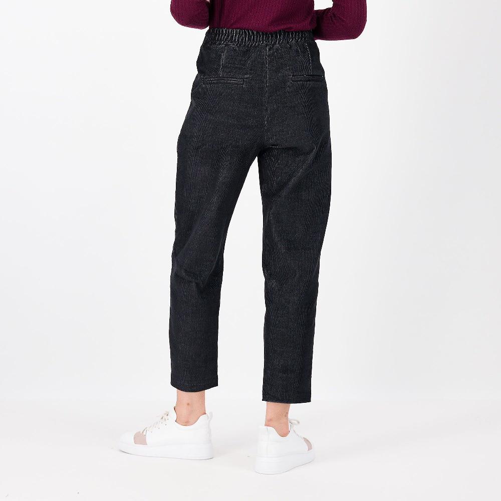 QVC LUCREZIA SCIORTINO Pantaloni A Carota In Velluto 1000 Righe