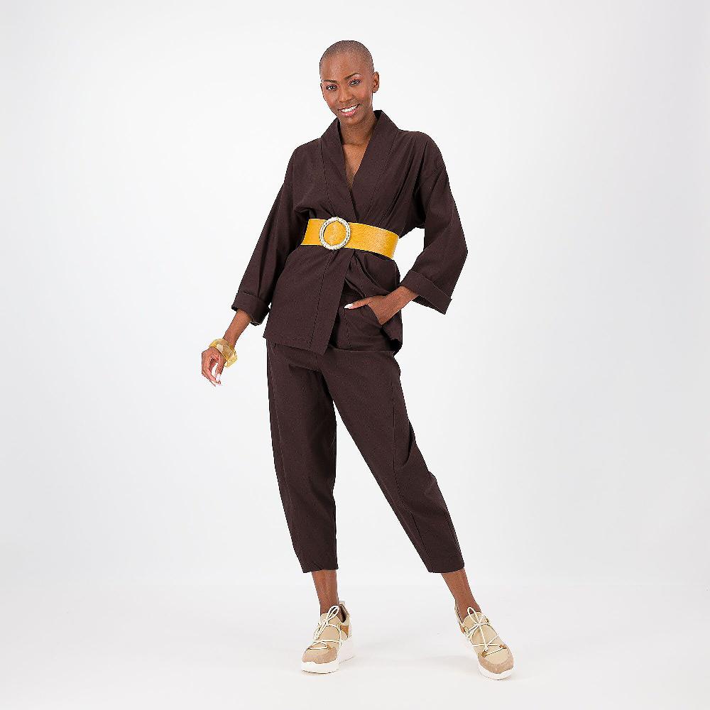QVC LUCREZIA SCIORTINO Pantaloni Balloon Con Nervature