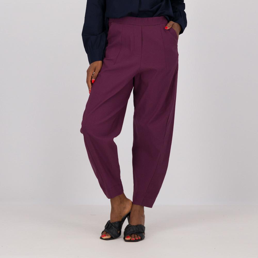 QVC LUCREZIA SCIORTINO Pantaloni balloon con nervature