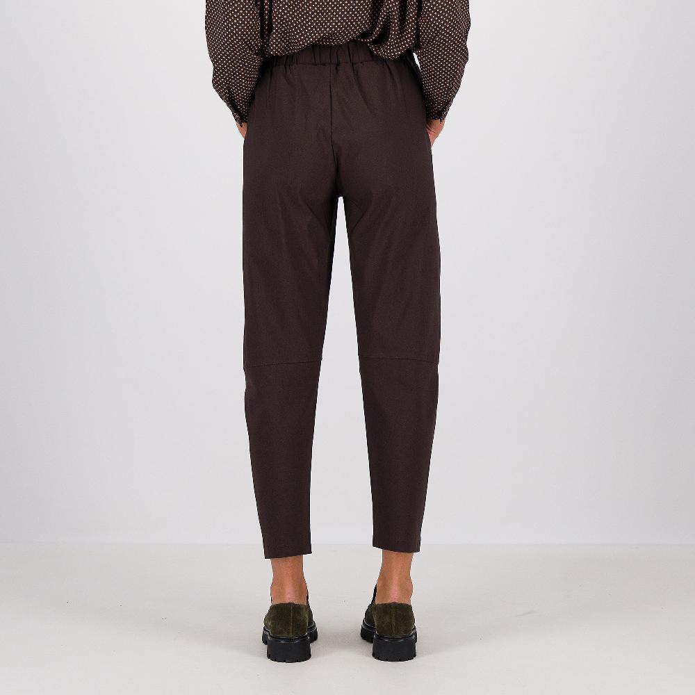 QVC Lucrezia Sciortino Pantaloni Balloon In Tessuto Super-stretch Con Tasche