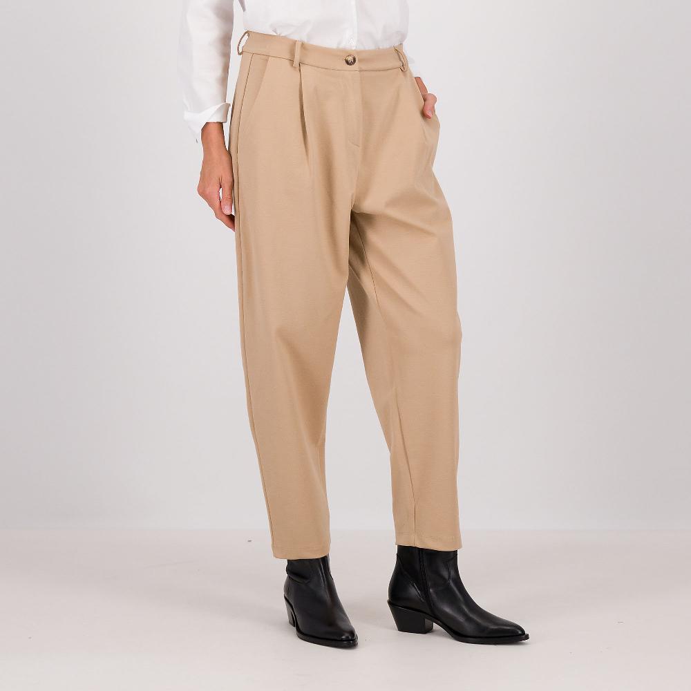 QVC Lucrezia Sciortino Pantaloni in punto Milano con pinces