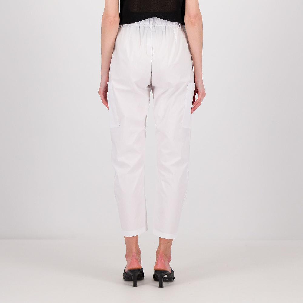 QVC LUCREZIA SCIORTINO Pantaloni In Tela Vela Con Tasconi