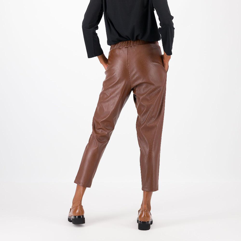 QVC LUCREZIA SCIORTINO Pantaloni In Tessuto Spalmato