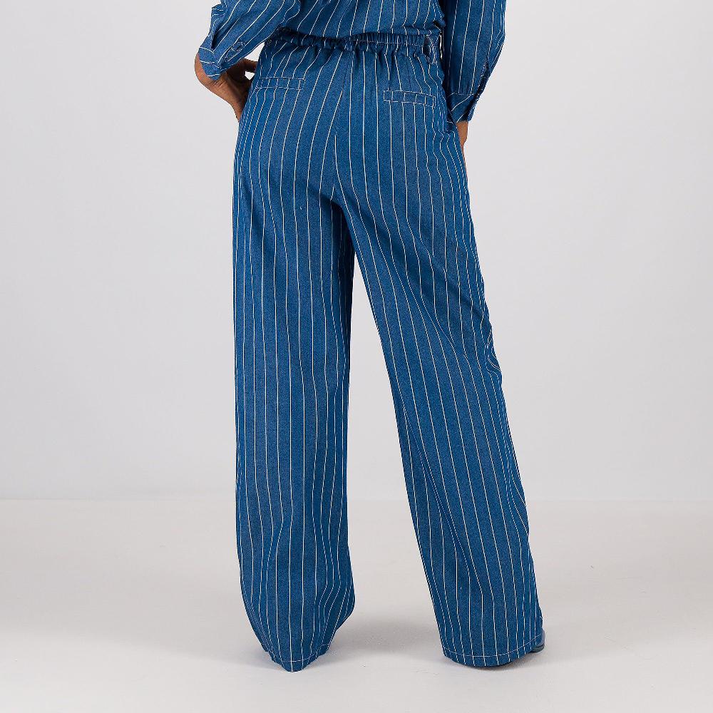 QVC LUCREZIA SCIORTINO Pantapalzzo In Tencel Gessato