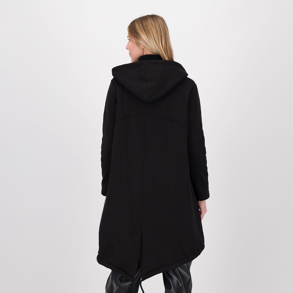 QVC LUCREZIA SCIORTINO Parka In Felpa Con Cappuccio