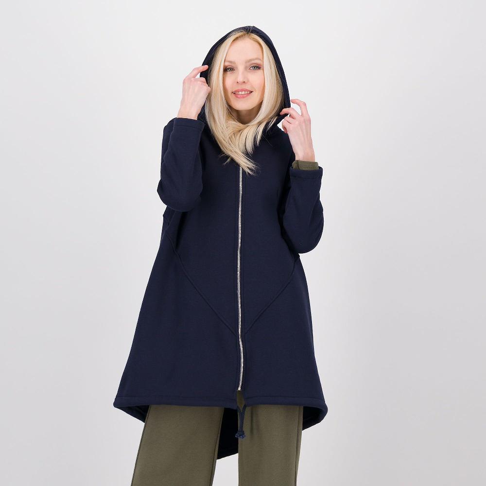 QVC LUCREZIA SCIORTINO Parka In Felpa Con Cappuccio