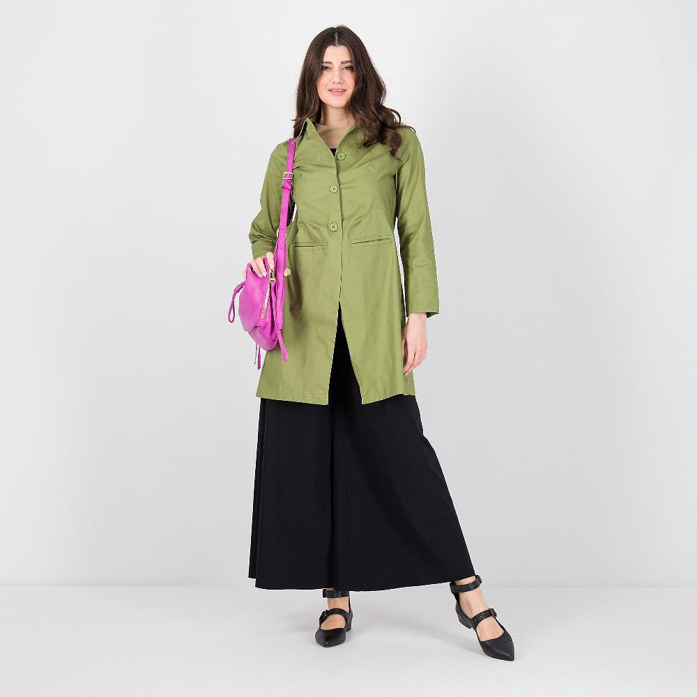 QVC LUCREZIA SCIORTINO Spolverino In Gabardina Di Cotone