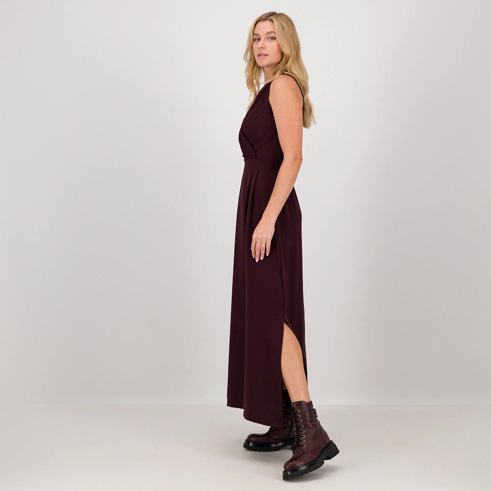 QVC M’ama Abito smanicato in creponne con scollo incrociato