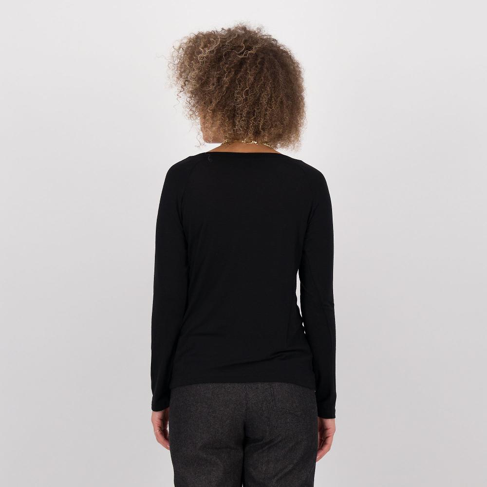 QVC M’ama Maglia Basic In Misto Viscosa Con Scollo A Barca