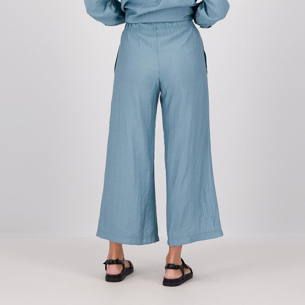 QVC M’ama Pantaloni Cropped In Misto Viscosa Effetto Mosso