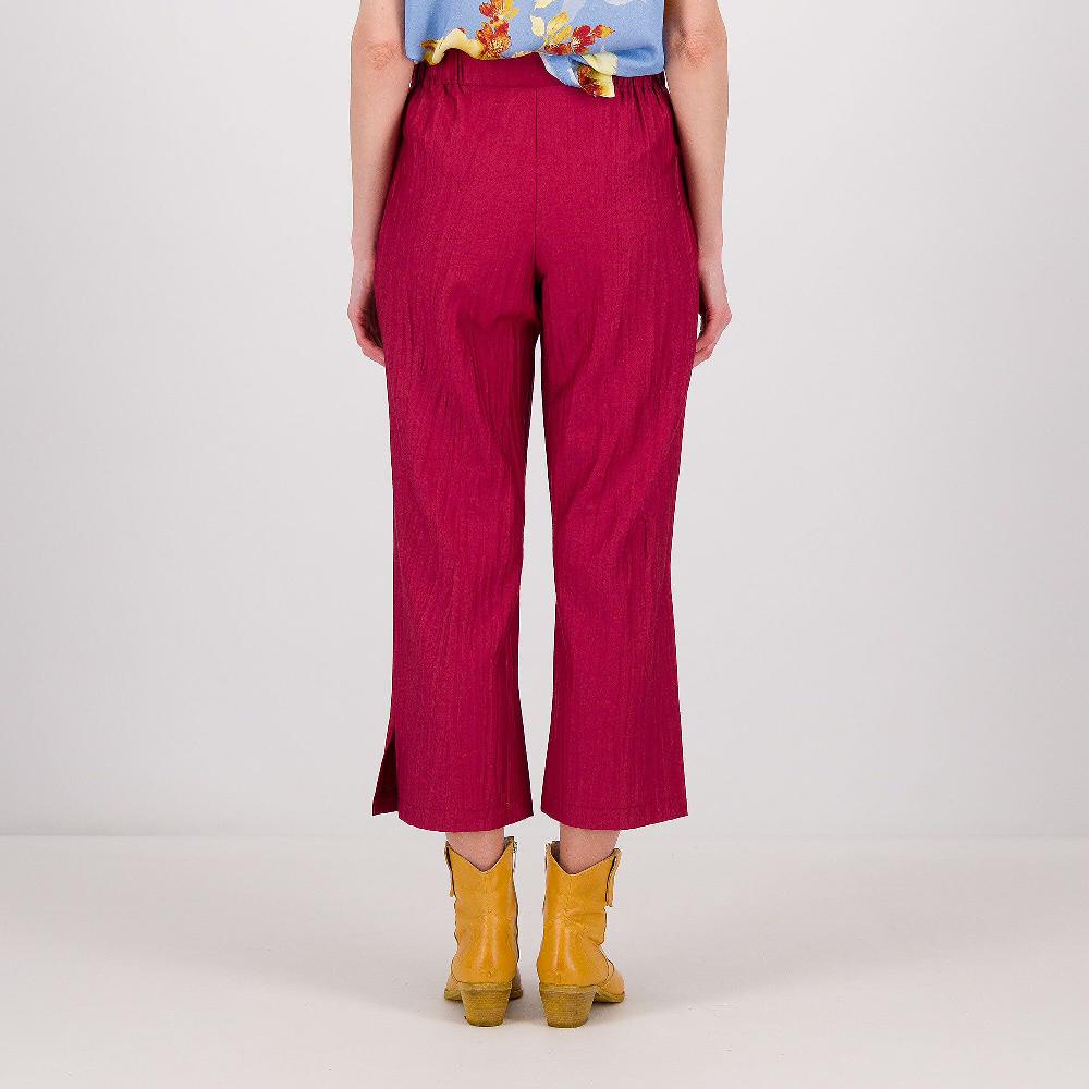 QVC M’ama Pantaloni In Cotone E Viscosa Con Spacchi Al Fondo
