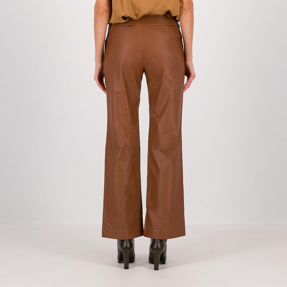 QVC M’ama Pantaloni In Tessuto Spalmato Leggermente Elastico