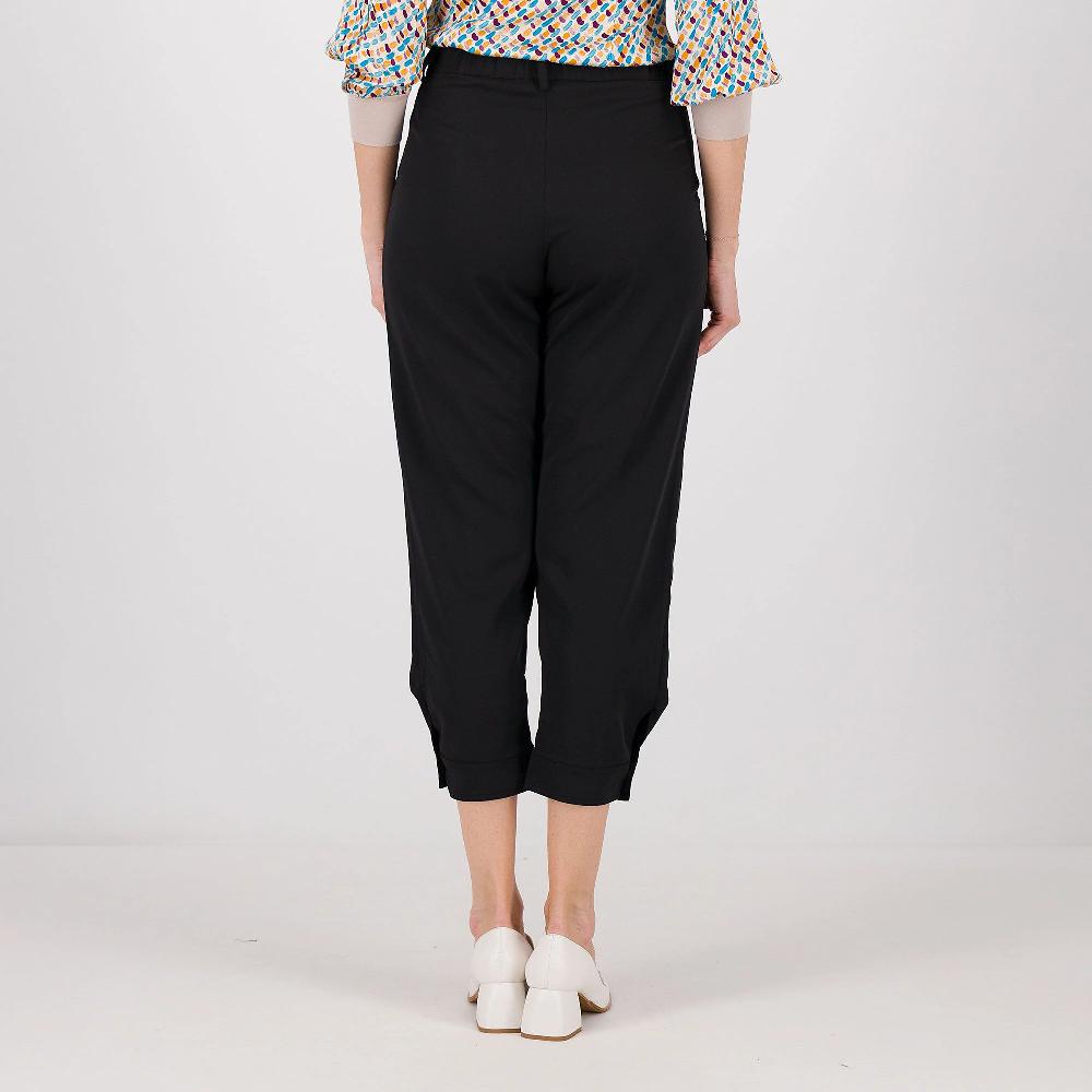 QVC M’ama Pantaloni In Twill Con Polsino E Bottone Al Fondo