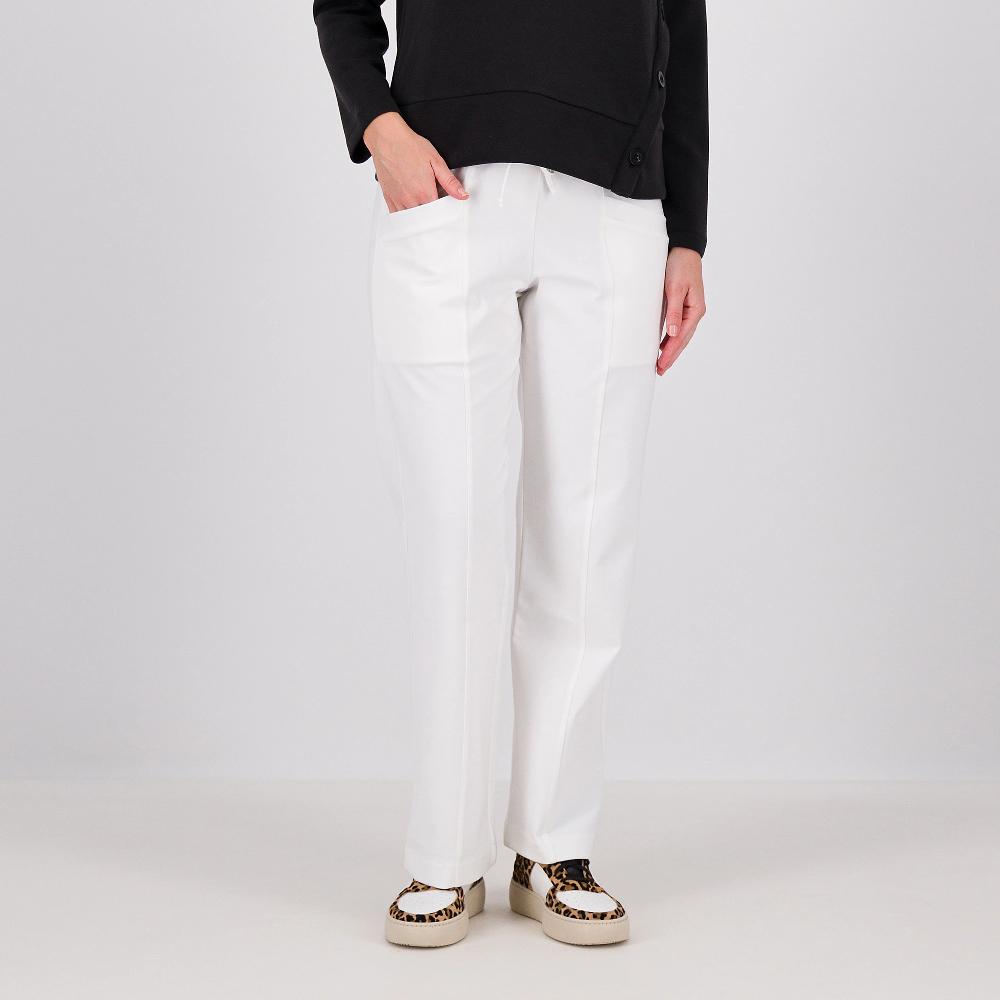QVC M’ama Pantaloni jogger in punto Milano con viscosa