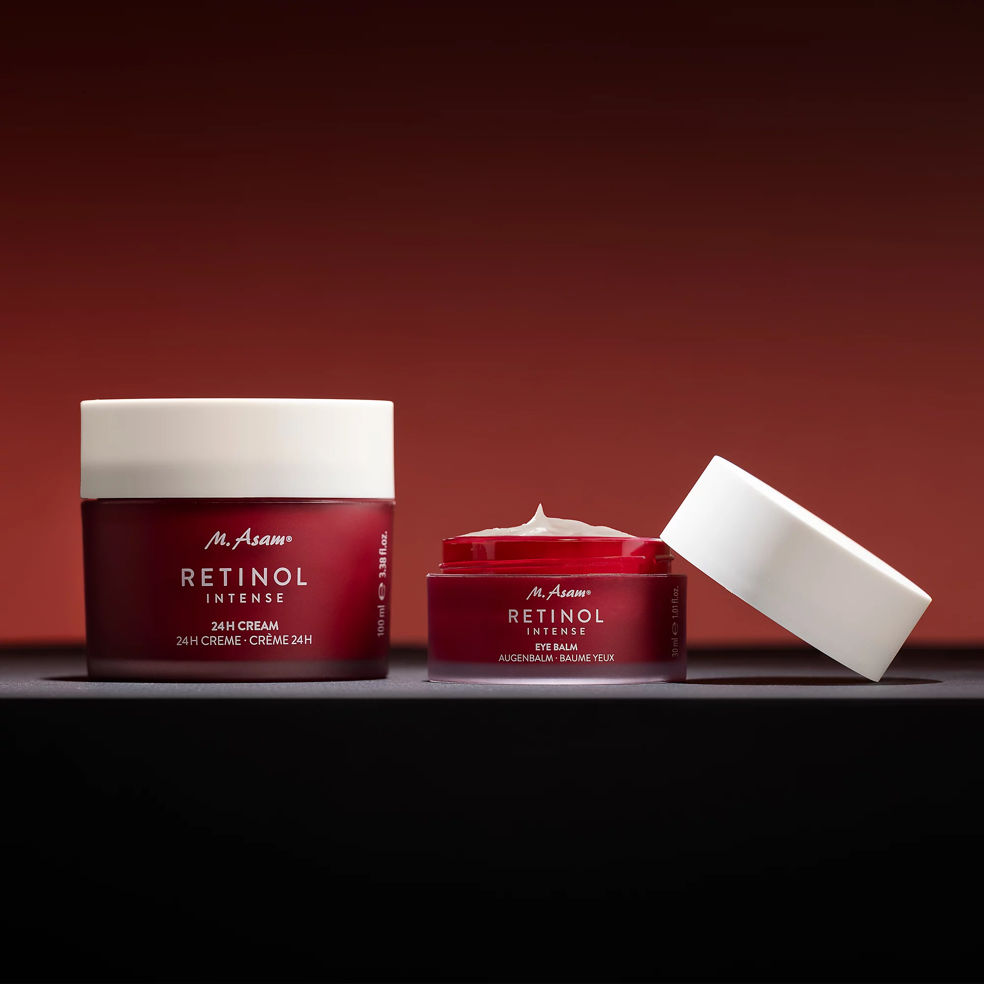 QVC M. Asam Duo Retinol Intense: crema viso 24H e contorno occhi