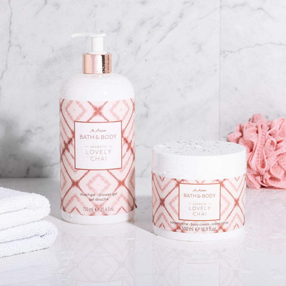 QVC M. Asam Kit Lovely Chai: gel doccia e crema corpo