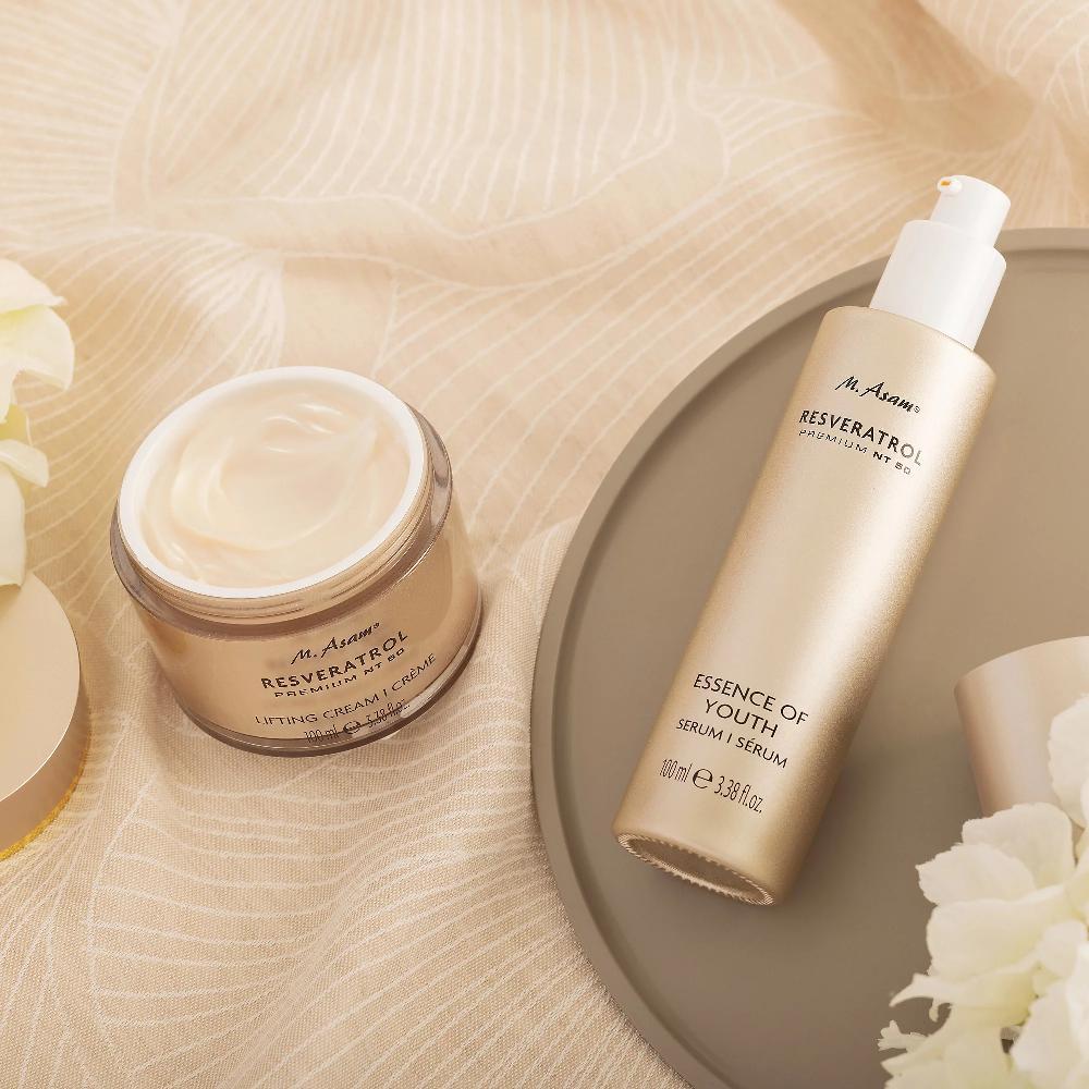 QVC M. Asam Kit Resveratrol Premium NT50: crema viso e siero