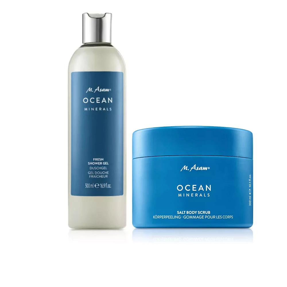QVC M. Asam Scrub Corpo E Bagnoschiuma Ocean Minerals