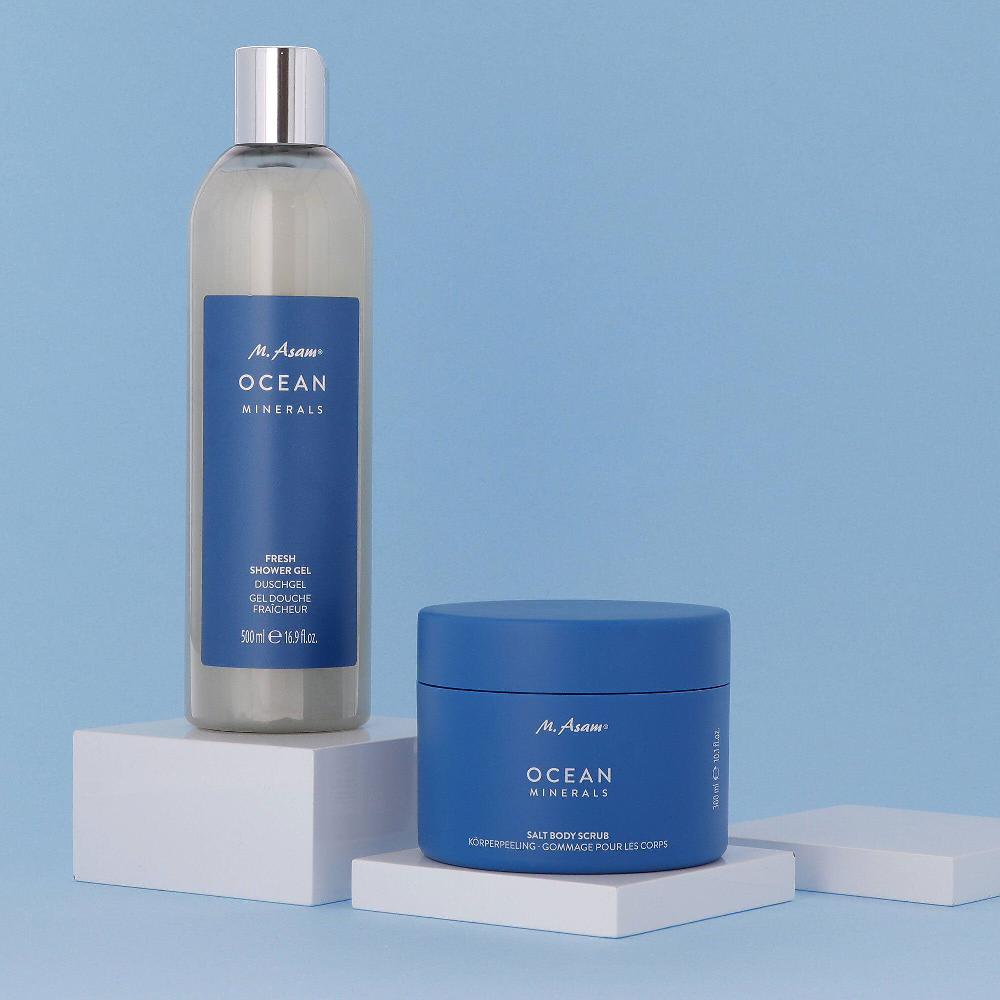 QVC M. Asam Scrub corpo e bagnoschiuma Ocean Minerals