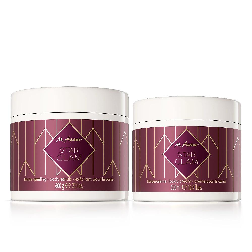QVC M. Asam Star Glam Body kit: crema corpo nutriente + scrub corpo