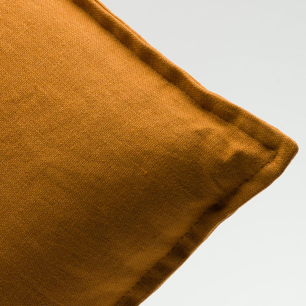 QVC Maddalena Home Cuscino Quadrato 100% Lino Impuntura Perimetrale 55x55cm