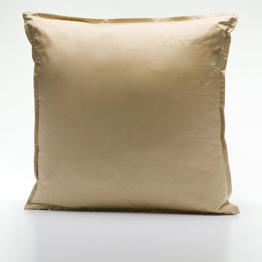 QVC Maddalena Home Cuscino quadrato misto lino impuntura perimetrale 55x55cm