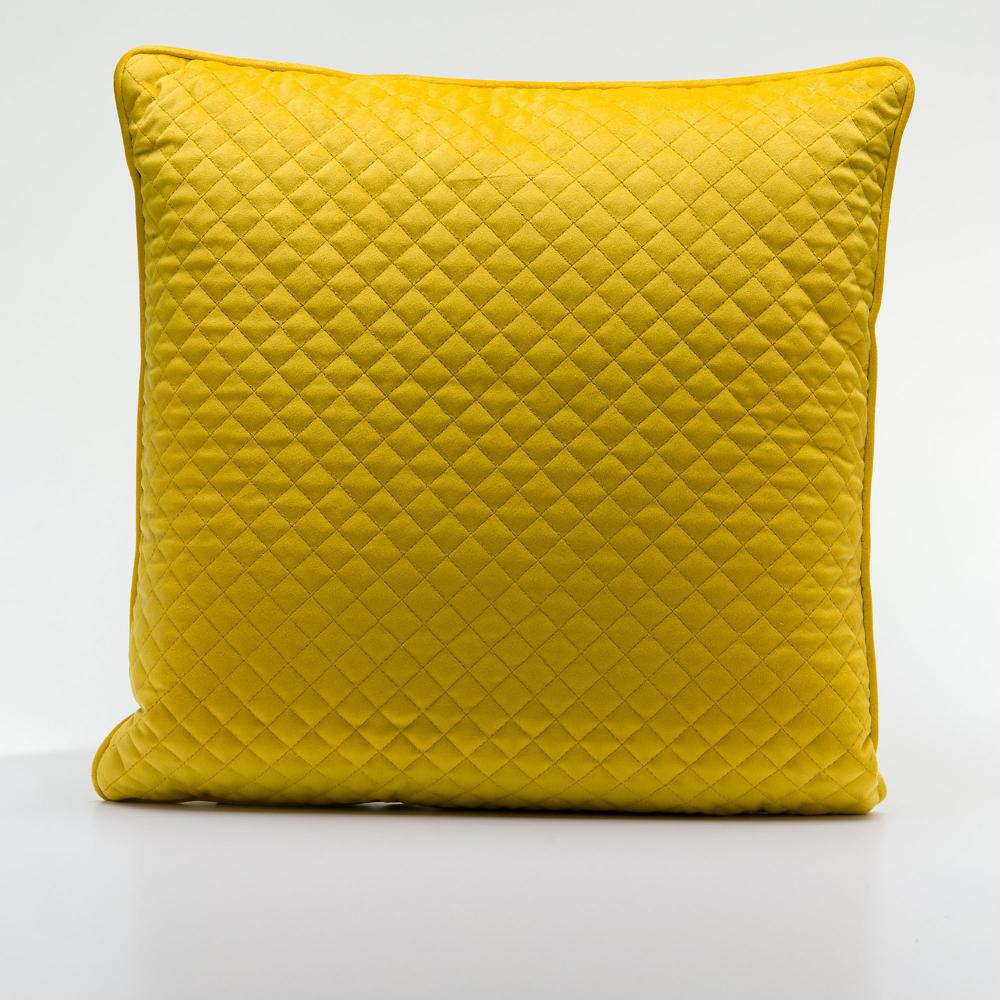 QVC Maddalena Home Cuscino quadrato rombetto trapuntato 45x45 cm