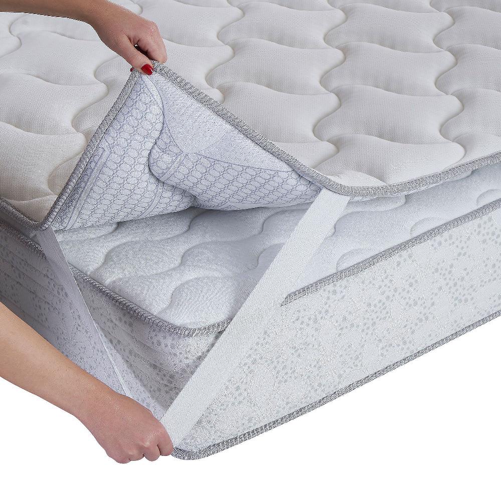 QVC Magniflex Topper Memory Massage Natural Touch Seta/Viscosa/Coolmax