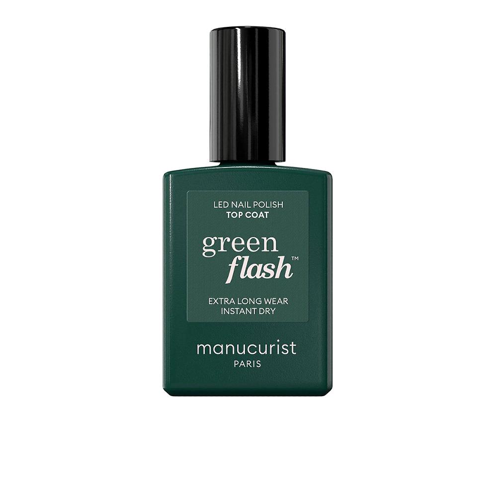 QVC Manucurist Smalto top coat per lampada LED Green Flash