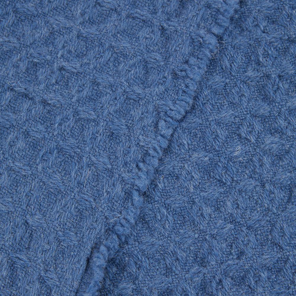 QVC Marzotto Home Ape Coperta A Nido D'ape In Misto Lana Merino